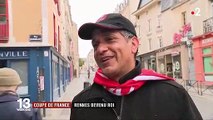 Football : les supporters du Stade Rennais exultent après leur victoire en finale de Coupe de France face au PSG