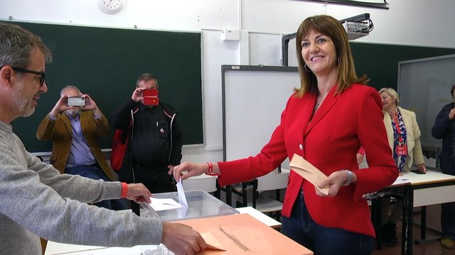 La secretaria general del PSE-EE, Idoia Mendia