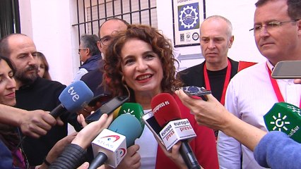Montero, asegura que Andalucía contribuirá al progreso de España