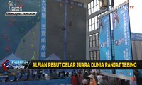 Alfian Rebut Gelar Juara Dunia Panjat Tebing di Tiongkok