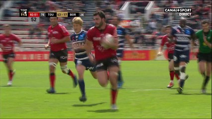 Toulon / UBB : L'essai d'Ollivon face à l'UBB