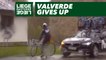 Valverde Gives Up -Bastogne-Liège 2019