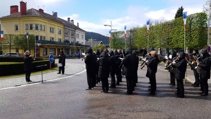 L'émotion du " Chant des marais" aux cérémonies de la journée du Souvenir de Gérardmer