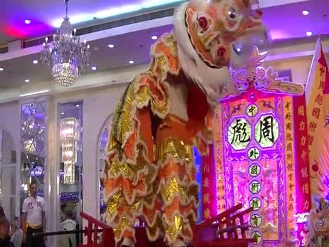 Human Mobile Stage 129D, 2019 Chau Biu Banquet, Lion Dance Kung Fu 3碟2膊醒狮