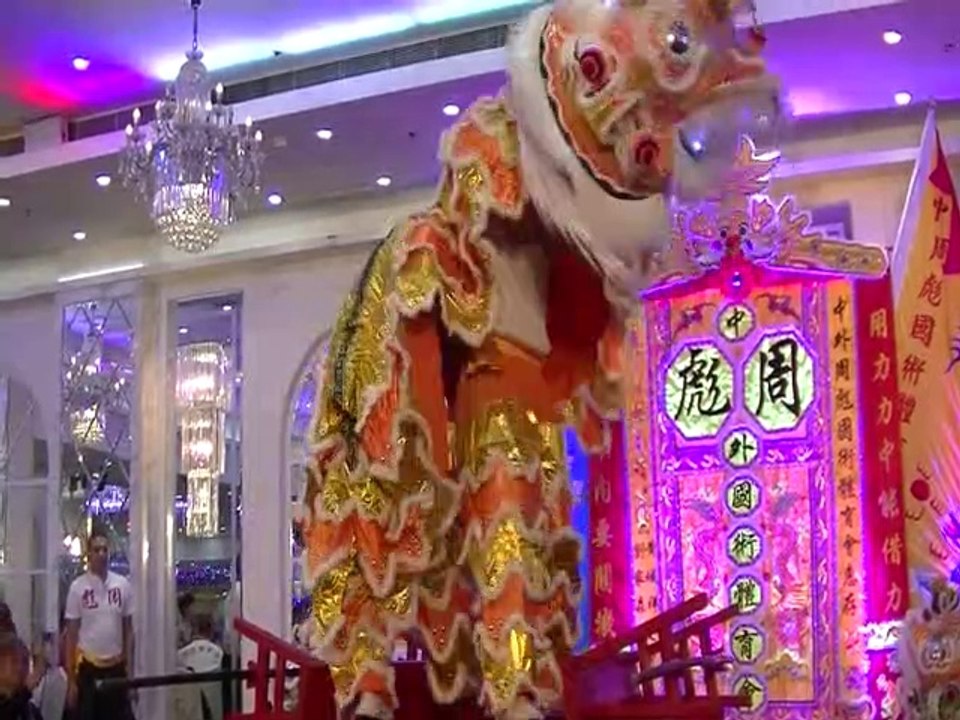 Human Mobile Stage 129D, 2019 Chau Biu Banquet, Lion Dance Kung Fu 3碟2膊醒狮