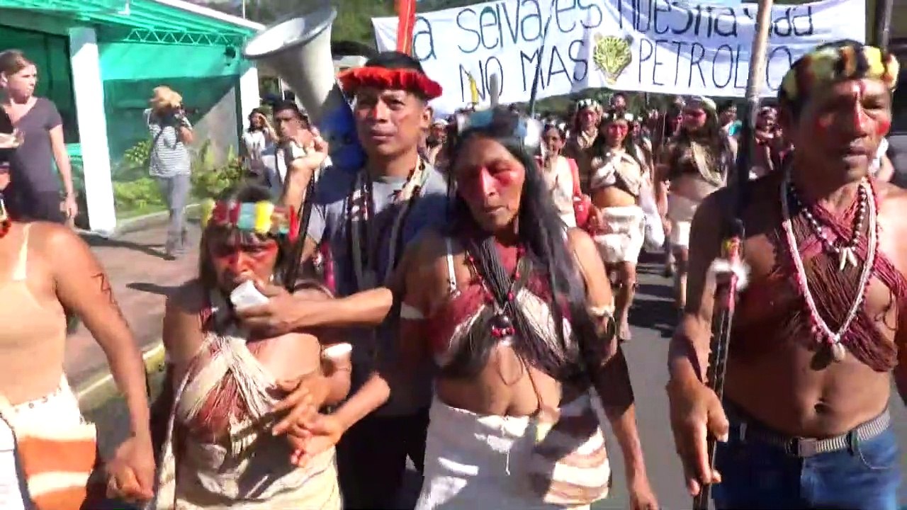 Indigene in Ecuador feiern Sieg gegen Ölriesen - zu früh?