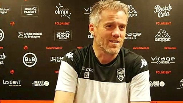 Le point presse de Mickaël Landreau avant Lorient-Auxerre 18-19
