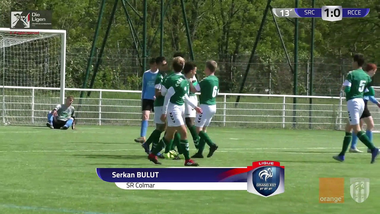 U15 Grand Est Orange : Colmar – Epernay (2-1)