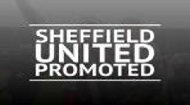 Sheffield United promoted to the Premier League