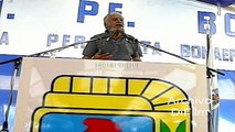 Antonio Cafiero habla en acto del Partido Peronista Bonaerense 1996
