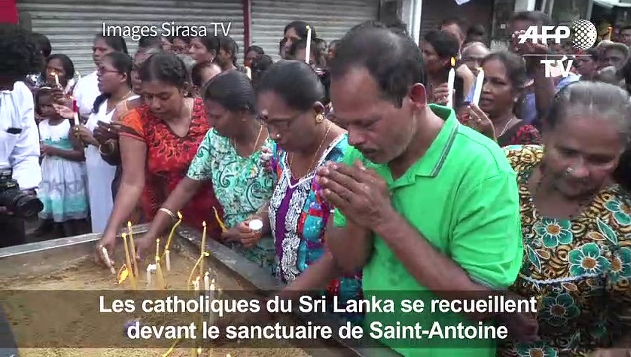 Les catholiques du Sri Lanka prient pour les victimes