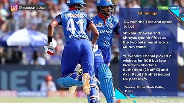 IPL 2019 DC vs RCB Highlights: Delhi beat RCB by 16 runs and qualify for playoffs