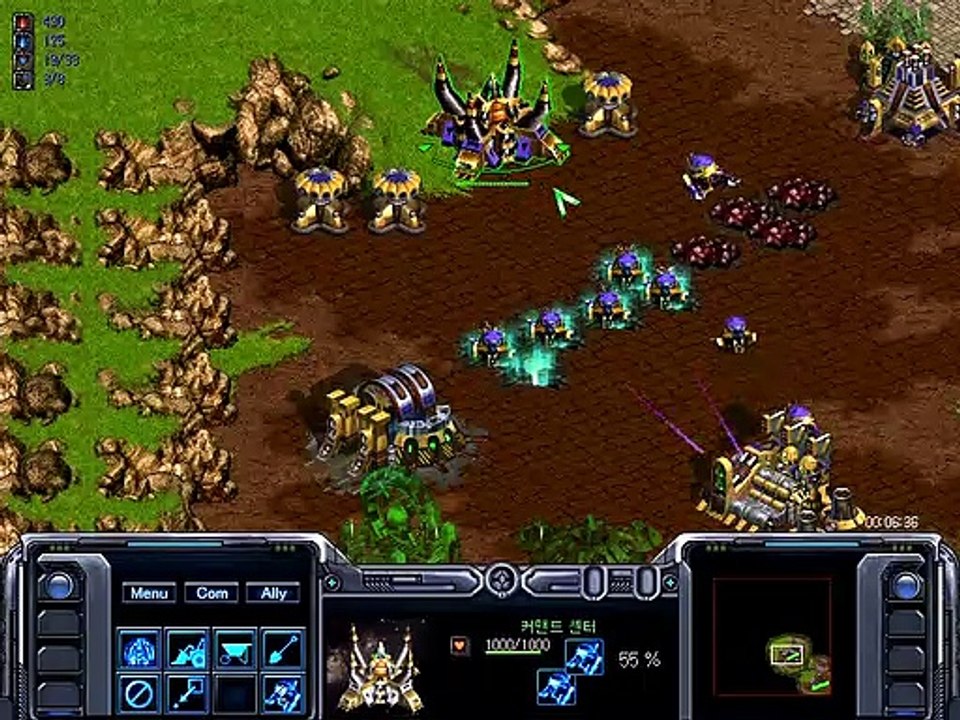 [개인화면] 삼국지천명2 백구 vs 민서파파 02 190428 korea RTS Three Kingdoms II StarCraftRemastered