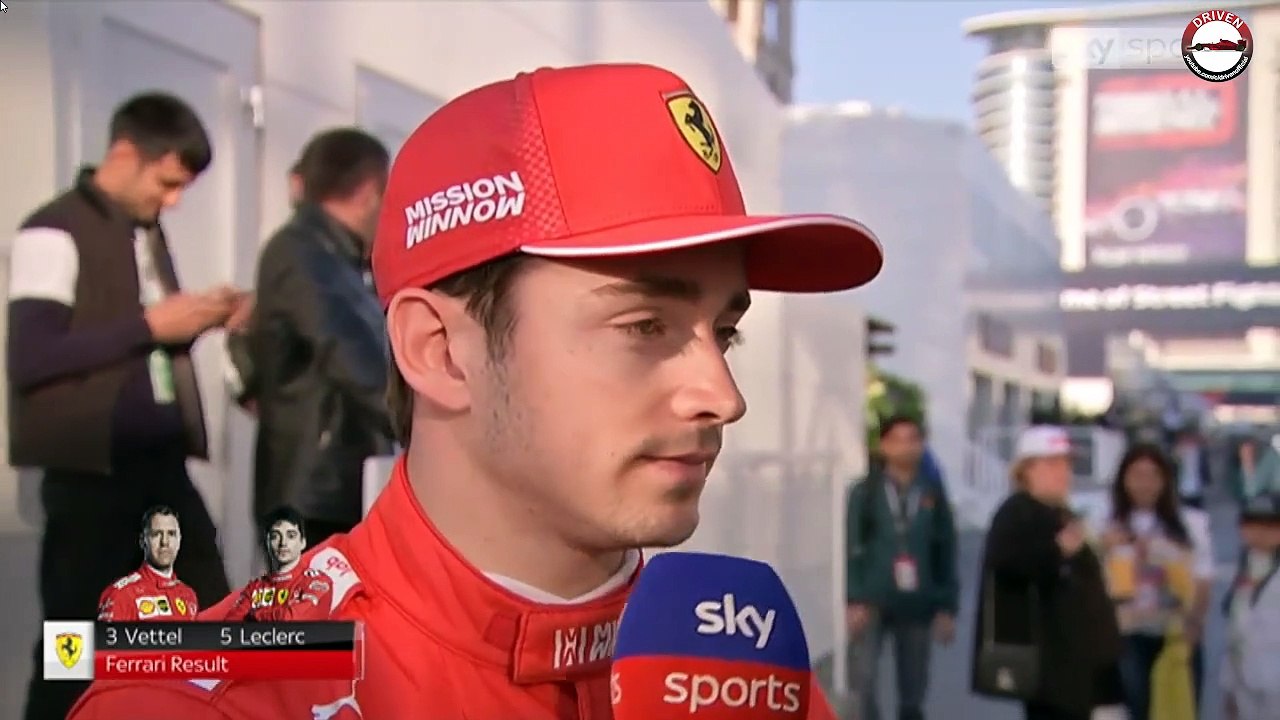 F1 2019 Azerbaijan GP - Post-Race Interviews