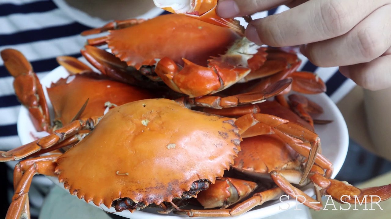 ASMR SEAFOOD BOIL MUKBANG (CRABS) No Talking | EATING SOUNDS | Steven Phan ASMR King