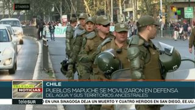 Chile:pueblo mapuche se moviliza en defensa de territorios ancestrales