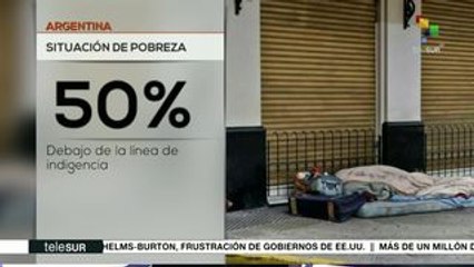 Argentina: el 30% de familias bonaerenses supera la línea de pobreza