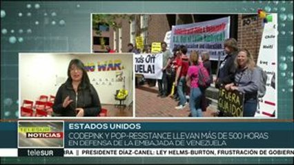 Organizaciones instan a defender la embajada de Vzla. en Washington