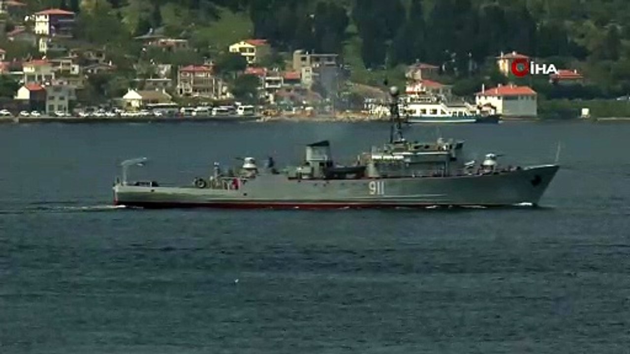 Rus Donanmasına Ait Arızalı Gemi Boğazdan Geçti