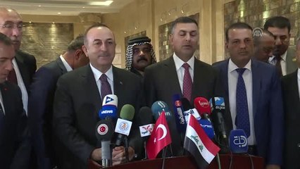 Basra Valisi İdani, Bakan Çavuşoğlu ile Düzenlediği Ortak Basın Toplantısında Konuştu