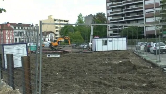 LES W-D.D. MICHOU NEWS - 28 AVRIL 2019 - PAU - AVANCEMENT DES TRAVAUX DE CONSTRUCTION DE L'AVENUE EDOUARD VII ET DE LA RUE DE BATSALLE