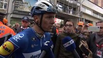 Philippe Gilbert - interview d'arrivée - Liège-Bastogne-Liège 2019