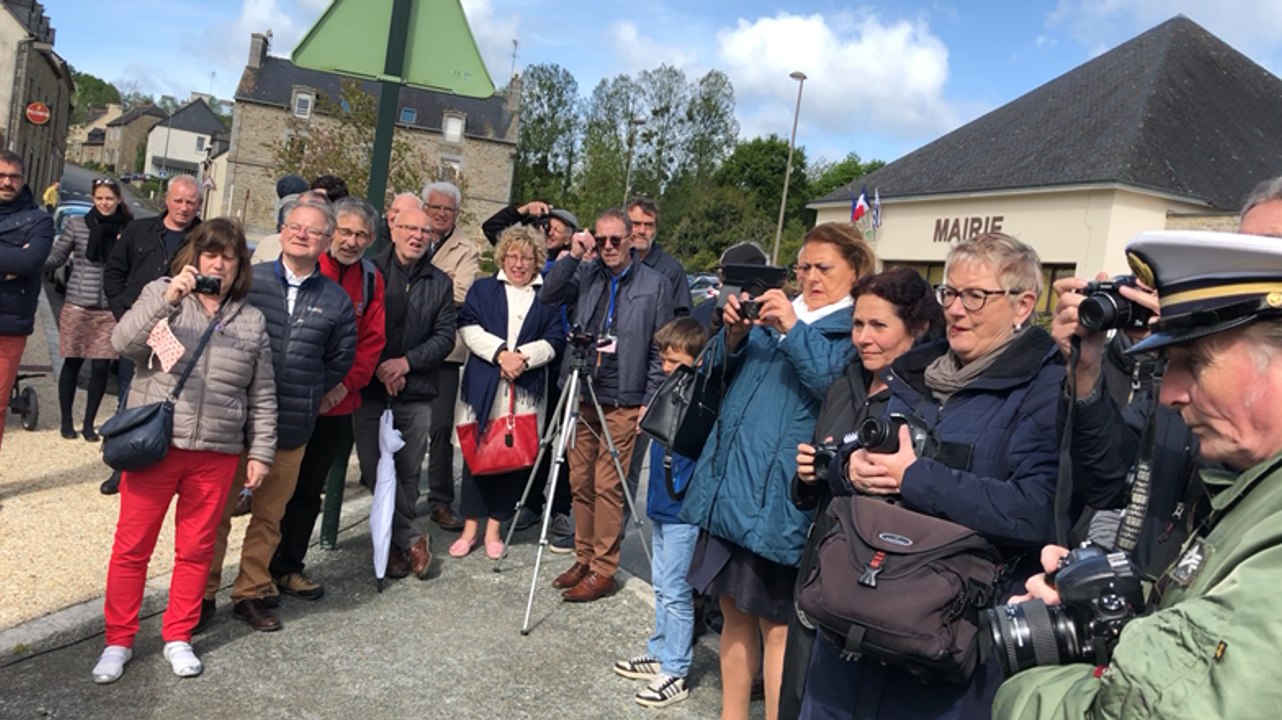Inauguration de la plaque commémorative Panhard