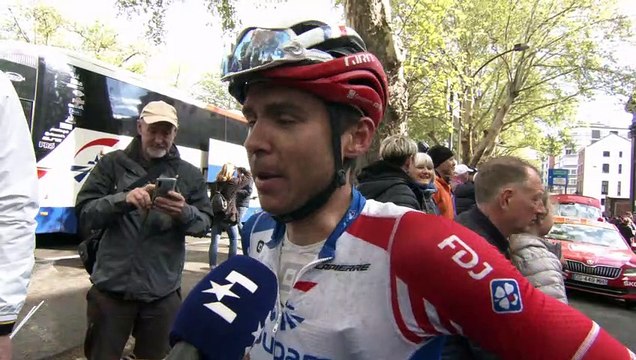 Rudy Molard - interview d'arrivée - Liège-Bastogne-Liège 2019