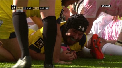 Stade Français / Clermont : L'essai de Falgoux face à Paris