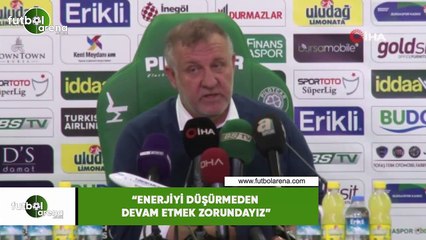 Mesut Bakkal: "Enerjiyi düşürmeden devam etmek zorundayız"