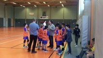 Vidéo match -11 ans garçons contre handball Mothais 1