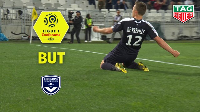 But Nicolas DE PREVILLE (38ème) / Girondins de Bordeaux - Olympique Lyonnais - (2-3) - (GdB-OL) / 2018-19