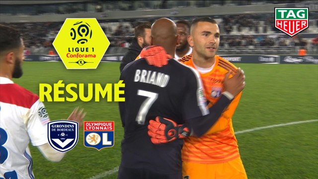 Girondins de Bordeaux - Olympique Lyonnais (2-3) - Résumé - (GdB-OL) / 2018-19