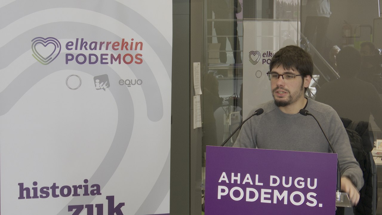 Podemos Euskadi: "Ahora la pelota está en el tejado del PSOE"