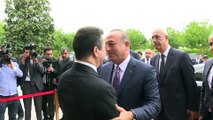 Dışişleri Bakanı Çavuşoğlu, IKBY Güvenlik Ajansı Müsteşarı Barzani ile görüştü - ERBİL