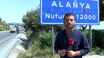 Alanya Alanyasporlu Futbolcuları Taşıyan Minibüs Kaza Yaptı Olay Yeri Anons