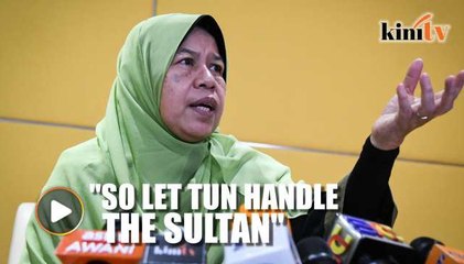 Zuraida: The exchange between TMJ and Tun is of a different level