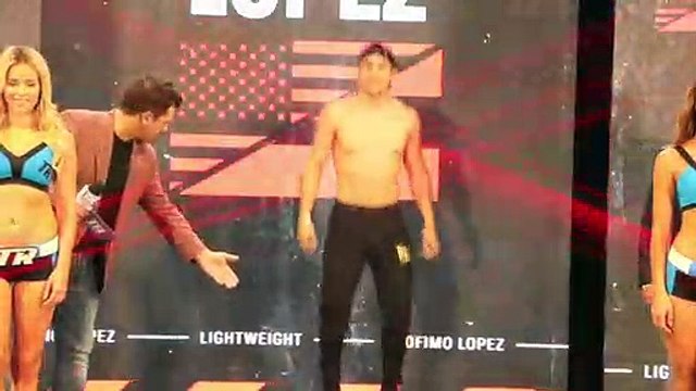 WORDS EXCHANGED! - TEOFIMO LOPEZ v EDIS TATLI **OFFICIAL** HEAD-TO-HEAD @ WEIGH-IN / CRAWFORD v KHAN