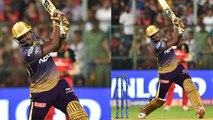 IPL 2019 KKR vs MI: Andre Russell hammered an unbeaten 40-ball 80, (7x4, 8x6) | वनइंडिया हिंदी