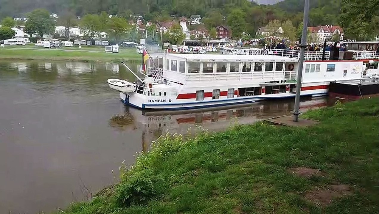 28.4.19: Saisoneröffnung der Flotte Weser in Bad Karlshafen