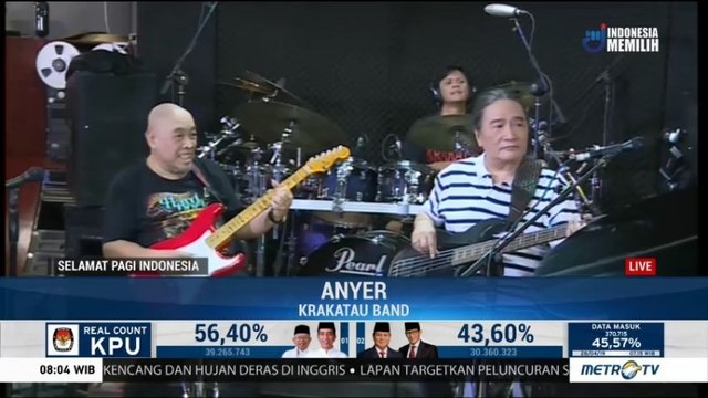 Mengintip Persiapan Konser Krakatau Band (1)