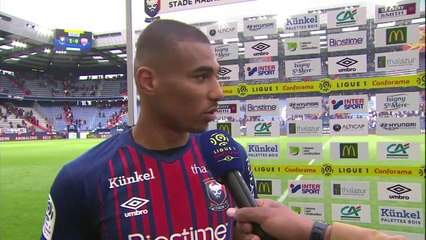 Réaction de Alexander Djiku après SMCaen / Dijon FCO