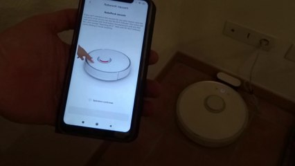 prise en main du Xiaomi Roborock S50 et configuration