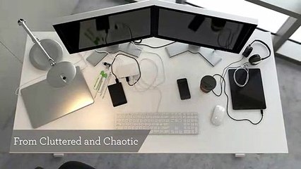 M-Connect Docking Station | Cable Clutter Organizer