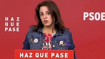 Primeras declaraciones del PSOE tras el cierre de urna