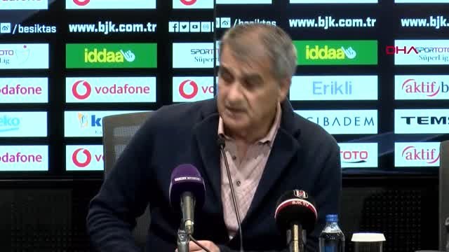 Spor Beşiktaş Teknik Direktörü Şenol Güneş'in Açıklamaları - 2