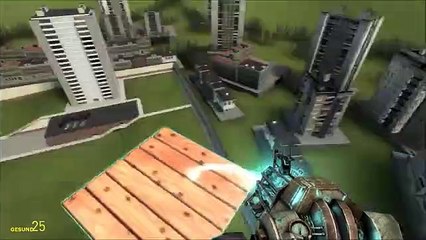 fly away   with Garry's Mod