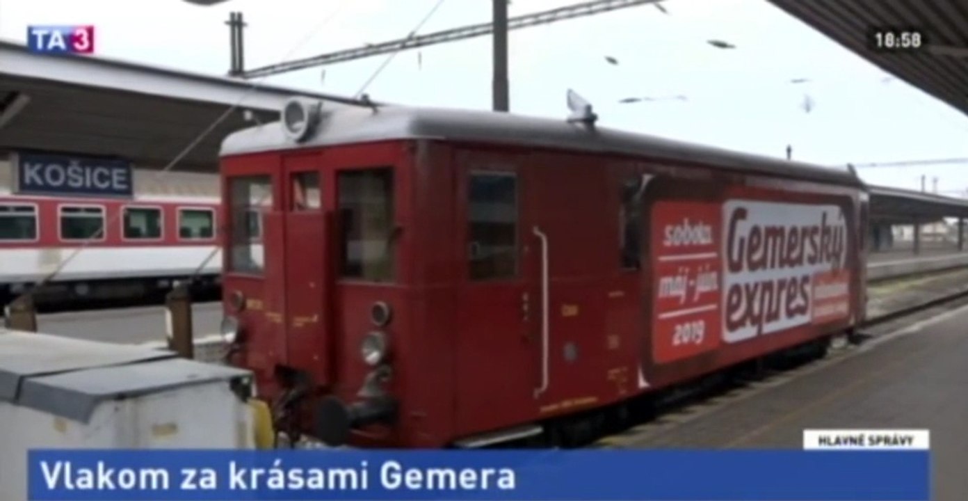 Vlakom za krásami Gemera