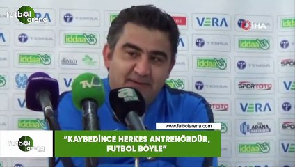 Ümit Özat: "Kaybedince herkes antrenördür, futbol böyle"