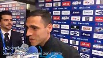 Samp-Lazio, Romulo in zona mista